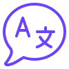 Multi lingual icon