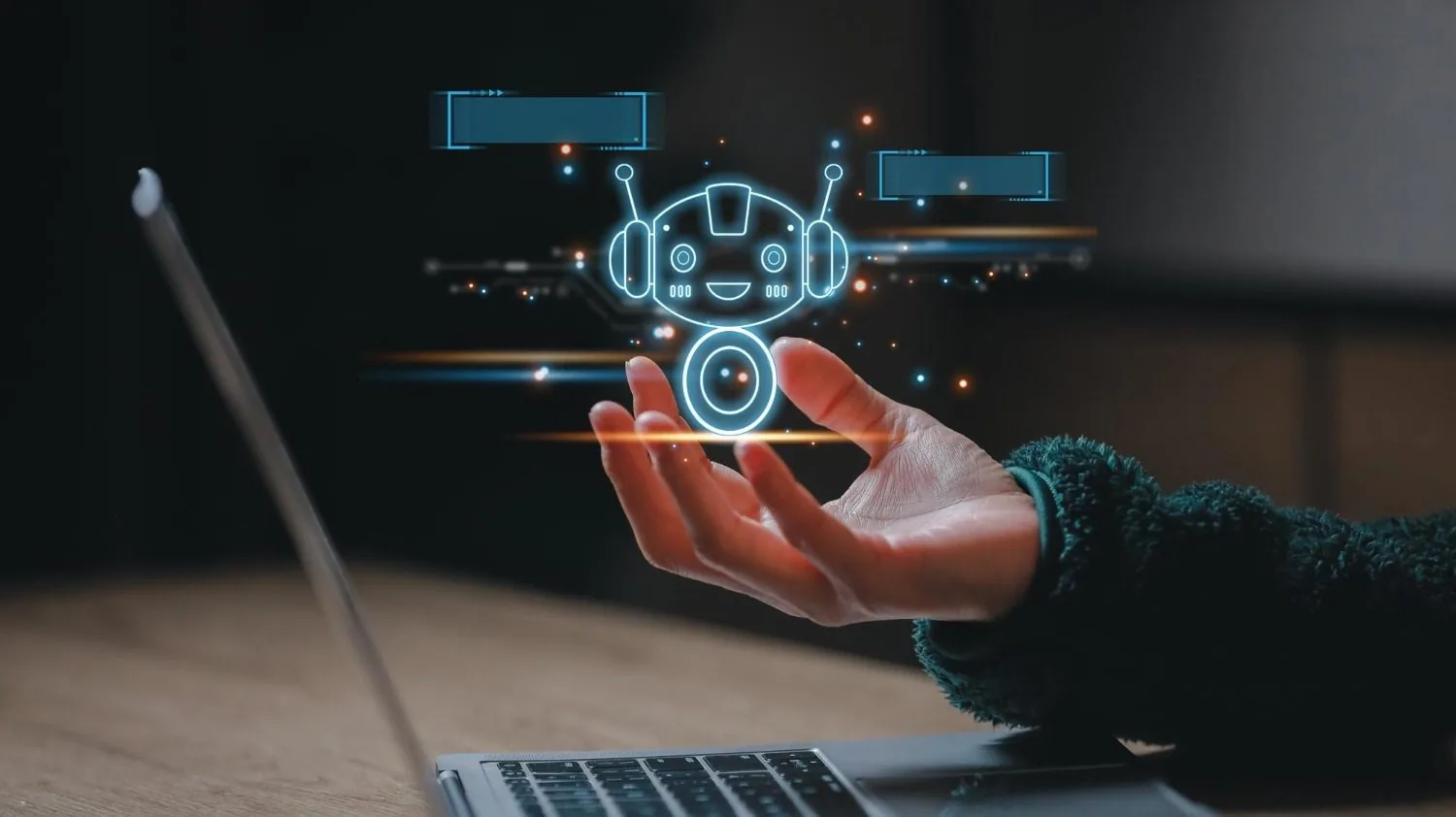 Automated AI service desk resolving routine IT requests