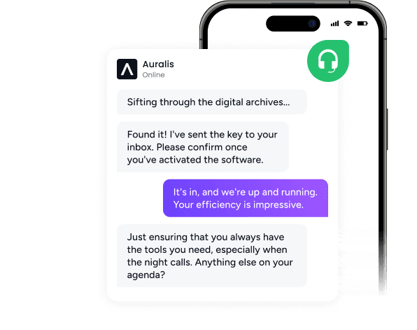 Auralis AI integrated with Freshdesk dashboard