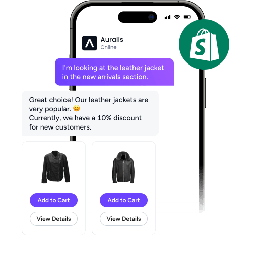 Auralis Shopify AI Assistant