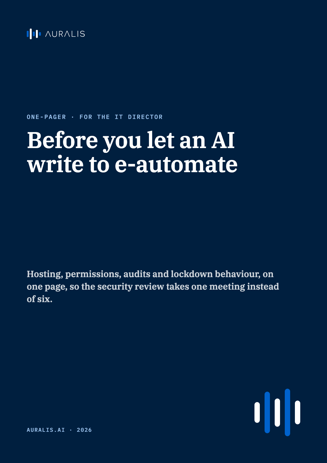 Before you let an AI write to e-automate cover