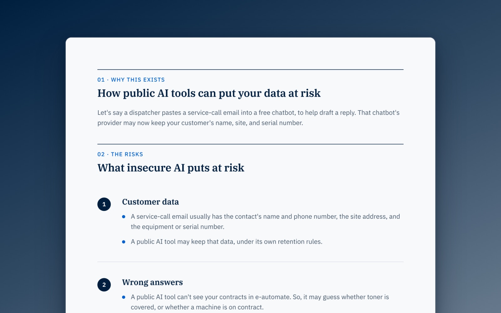 The hidden risks of insecure AI in customer support cover