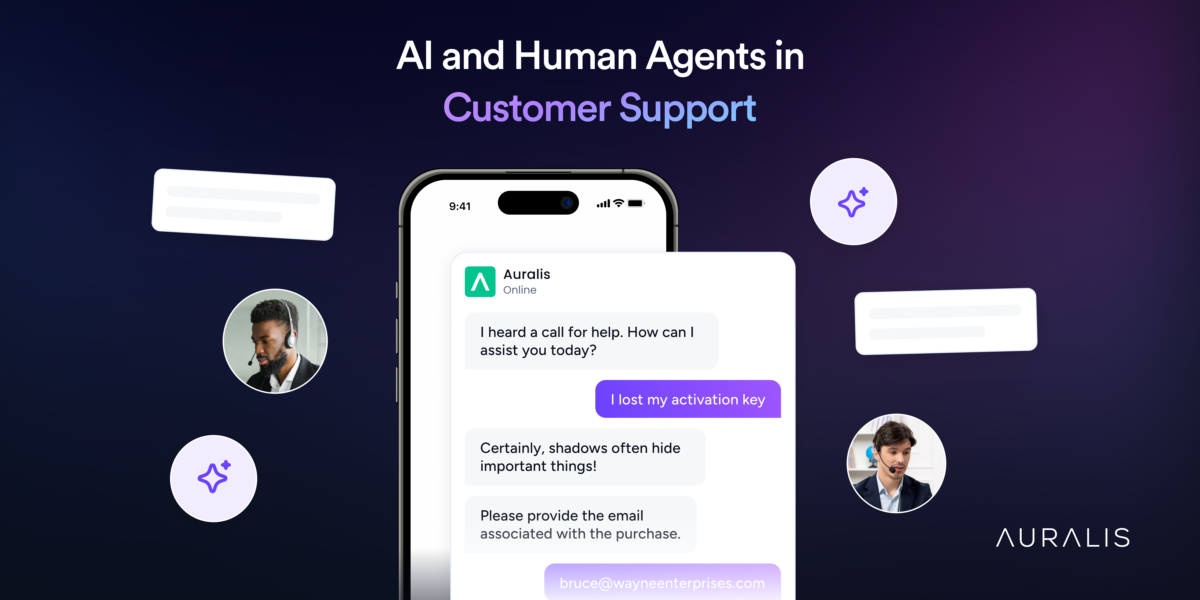 Balance AI and Human Agents in Customer Support