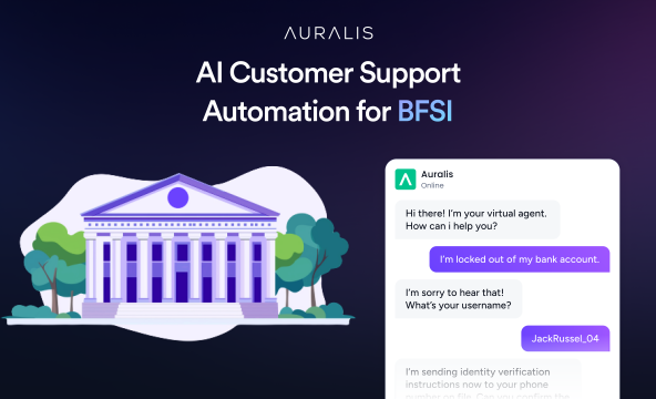 AI Customer Support Automation for BFSI