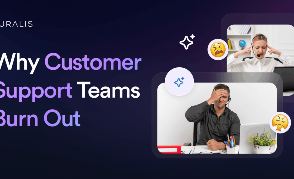 4 Reasons Customer Support Teams Burn Out and How AI Agents Prevent It